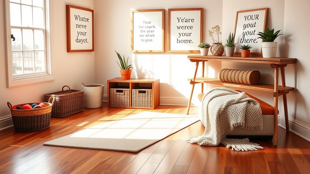 winter workout decor inspiration