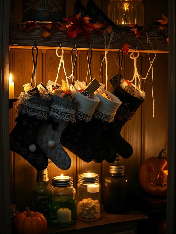 witchy halloween stocking surprises
